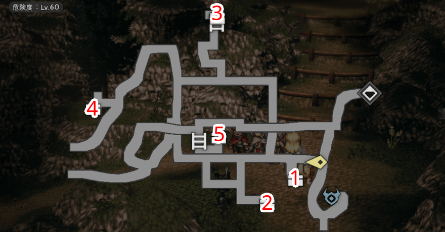 カナルブライン大橋 宝箱 位置