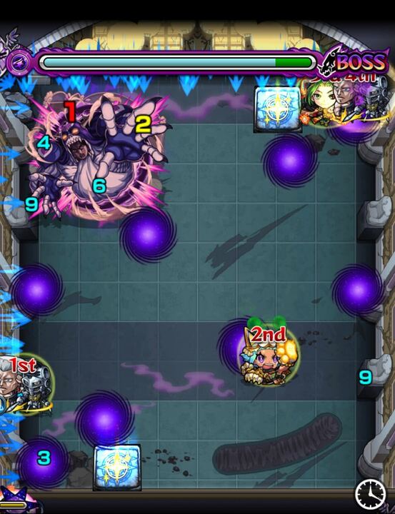 ヴァニラアイス　ボス1移動後