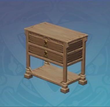 タマリスクの三段タンスの画像