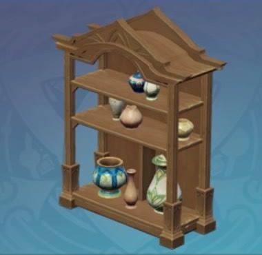 タマリスクの陶器棚の画像