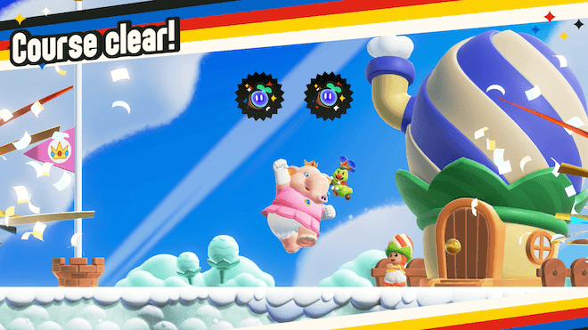 ステージクリアで獲得