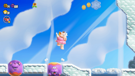 コロンポリンを穴にはめてジャンプで獲得