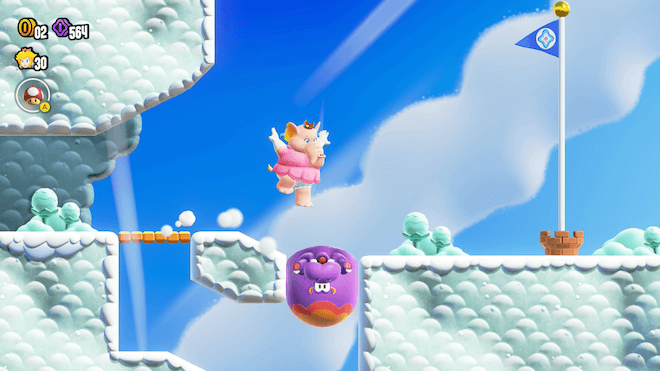 コロンポリンを穴にはめて大ジャンプ