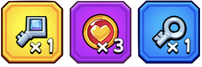 チャレンジバッジ10個の報酬