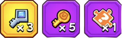 チャレンジバッジ2個報酬