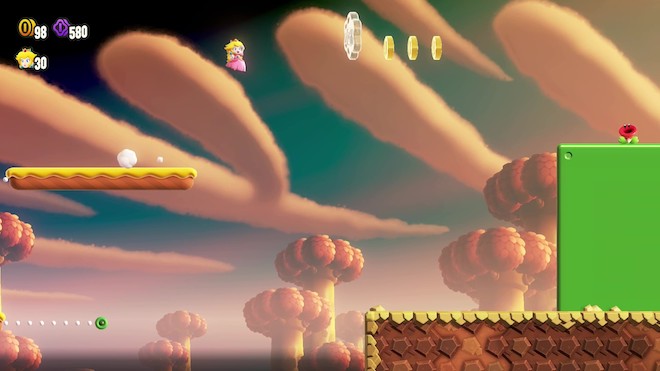 足場からジャンプ