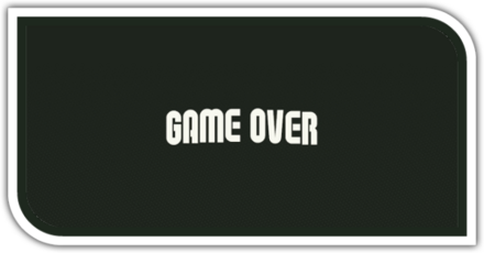 ゲームオーバー