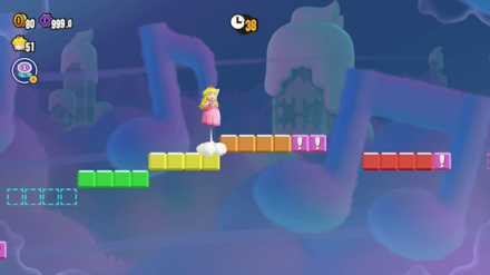 ワンダーフラワーを取得し消える足場の先で入手