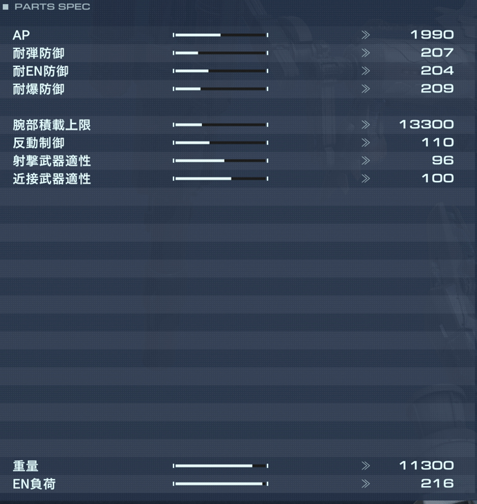 AC-2000 TOOL ARMの性能詳細