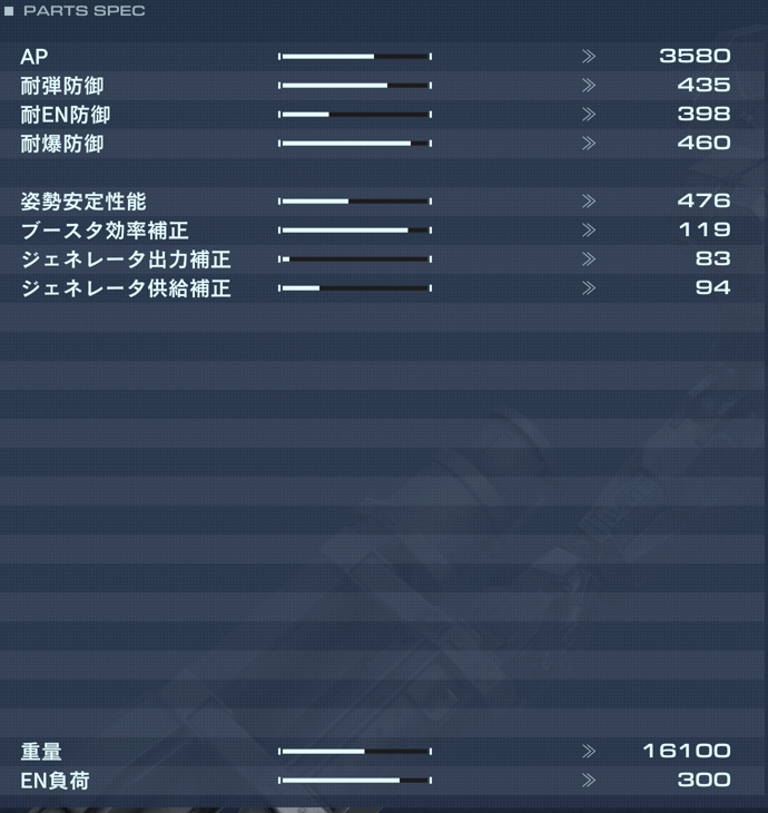 AC-J-120 BASHOの性能詳細