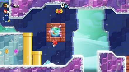 鳥にブロックを壊してもらう