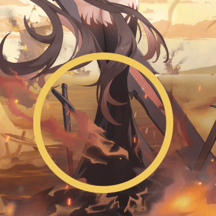 少女廻戦の灼熱の炎衣のタップする場所