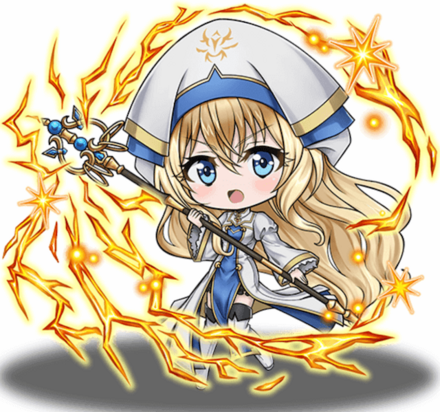 女神官の覚醒前イラスト