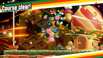 ステージクリアで獲得