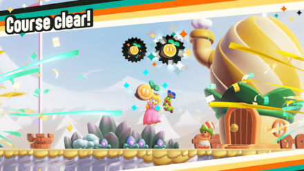 ステージクリアで獲得