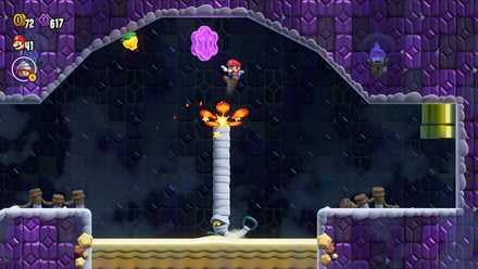 踏んでコインを取る