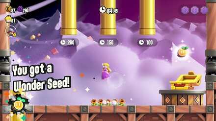 ステージクリアで獲得