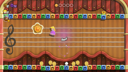 ワンダーピースを5枚集めるとクリア