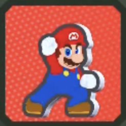 マリオ決めポーズ