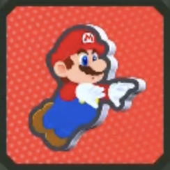 マリオ泳ぎ