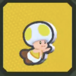 きいろキノピオ泳ぎ