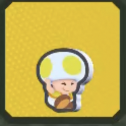 きいろキノピオしゃがみ