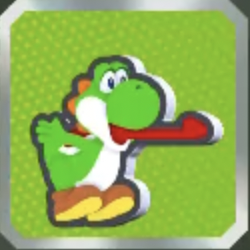 ヨッシー舌出し