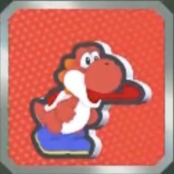 あかヨッシー舌出し