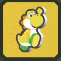 きいろヨッシージャンプ