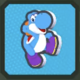 みずいろヨッシー決めポーズ