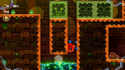 ワンダー中の5つの岩を落とす下