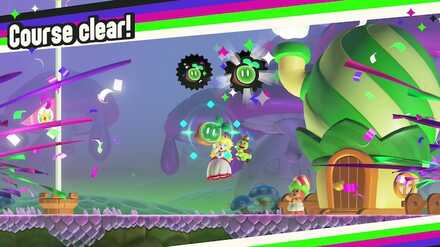 ステージクリアで獲得