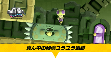 真ん中の秘境ユラユラ遺跡画像