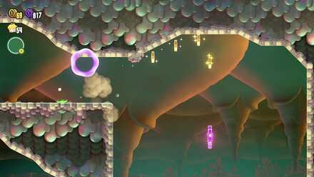 ドリルでステージ上にいくとある