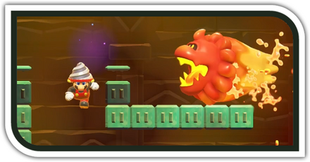 振り向き注意！ウーロン遺跡画像