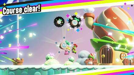 ステージクリアで獲得