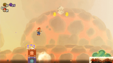 1枚目のフラワーコイン