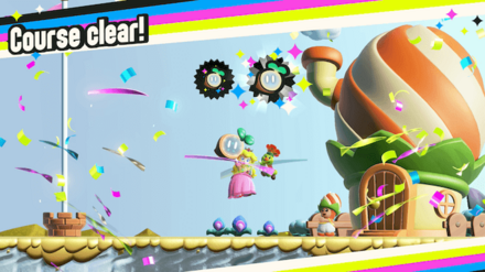 ステージクリアで獲得