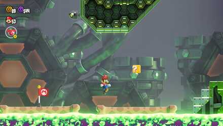 中間地点の先にワンダーフラワー