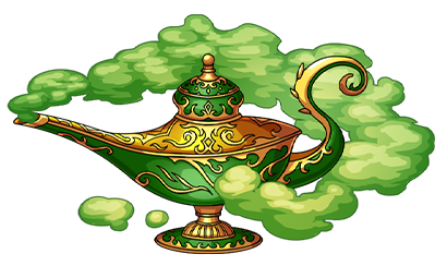 癒龍のランプの画像