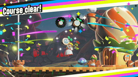 ステージクリアで獲得