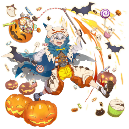 オセロニアの［元気一杯ハロウィン］ラミンの画像