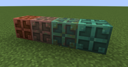 銅の電球の錆びる過程,mode;original