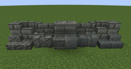 凝灰岩のブロック一覧