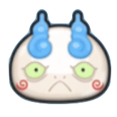 黒いコマさんの画像