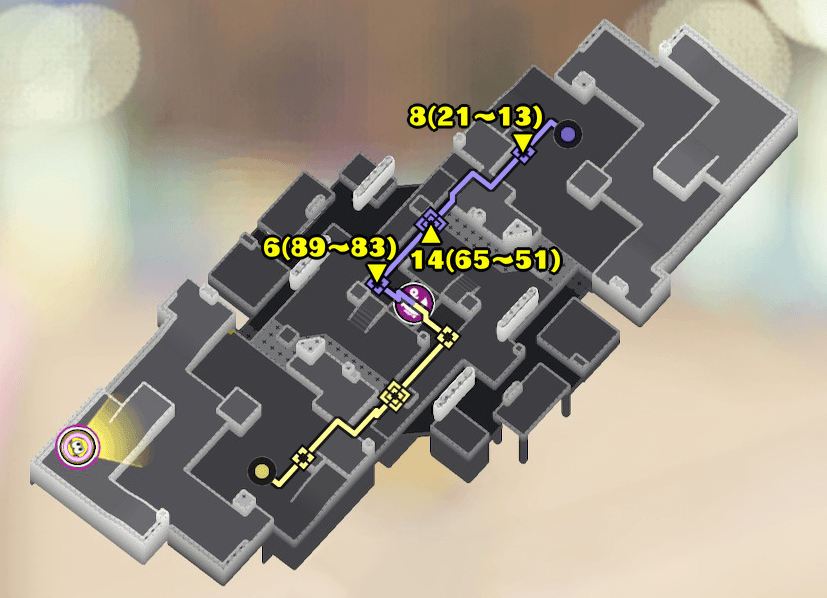 マヒマヒリゾート＆スパのガチヤグラマップ