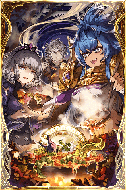 夕餉の煙の画像