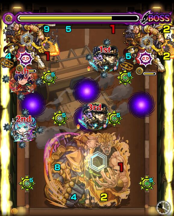 ハイDIO ボス3 クロスドクロ発動後