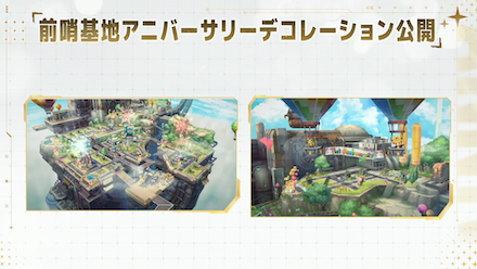 Anniversaryデコレーション