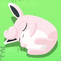 プクリンの星1寝顔画像